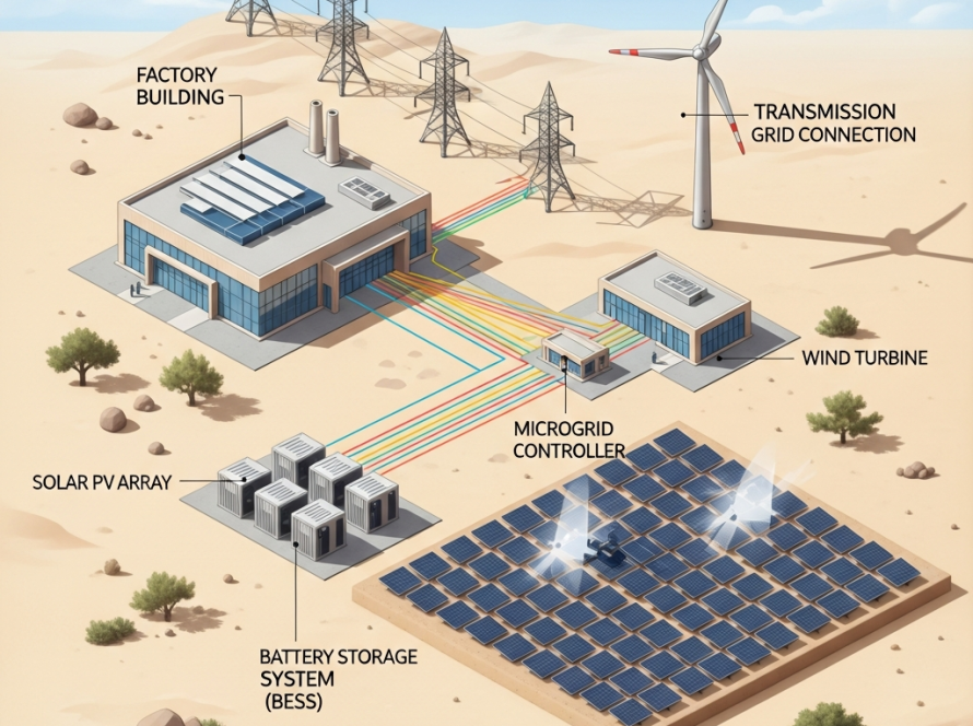 Is a Microgrid Viable for Your Saudi Industrial City? A 2026 ROI Analysis