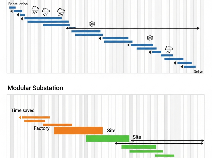 Modular vs. Traditional Substation Design for GCC Mega-Projects 2026