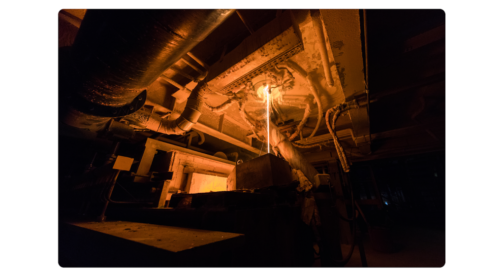 Laboratory furnace test demonstrating the 3-hour survival of FP400 fire-rated cables and heavy-duty cable trays.